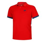 Polo da tennis da uomo Lotto Squadra III Polo - flame red - Rosso (M)