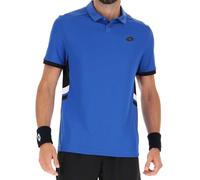 Polo da tennis da uomo Lotto Squadra III - skydiver blue - Blu (M)