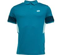 Polo da tennis da uomo Lotto Tech I D1 - blue 3025C - Blu (S)