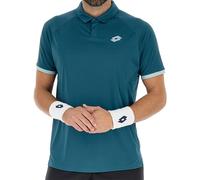 Polo da tennis da uomo Lotto Tech II D2 - Turchese (L)