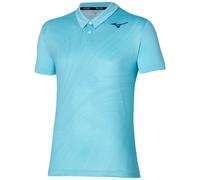 Polo da tennis da uomo Mizuno Charge Shadow - blue glow - Blu (XXL)