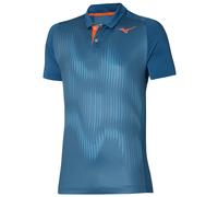Polo da tennis da uomo Mizuno Shadow - blue ashes - Blu (S)