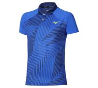 Polo da tennis da uomo Mizuno Stargazer Short-Sleeve - dazzling blue - Blu (XXL)