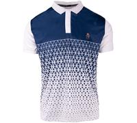 Polo da tennis da uomo Monte-Carlo Country Club MCCC Front Print - white - Multicolore (S)