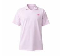 Polo da tennis da uomo New Balance Tournament - light pink - Rosa (L)