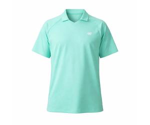 Polo da tennis da uomo New Balance Tournament - mint - Menta (XL)