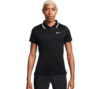 Polo da tennis da uomo Nike Court Dri-Fit Advantage - black/white/white - Nero (XL)