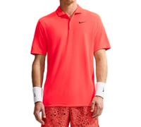 Polo da tennis da uomo Nike Court Dri-Fit Solid - bright crimson/black - Arancione (XXL)