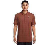 Polo da tennis da uomo Nike Court Dri-Fit Solid - Marrone (XL)