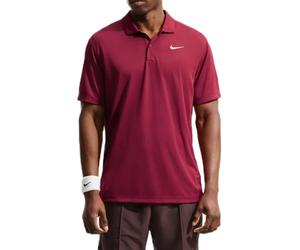 Polo da tennis da uomo Nike Court Dri-Fit Solid - team red/white - Rosso (S)