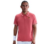 Polo da tennis da uomo Nike Court Heritage Tennis - adobe - Rosa (M)