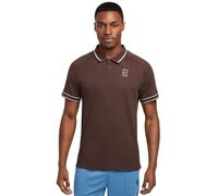 Polo da tennis da uomo Nike Court Heritage Tennis - Marrone (XXL)