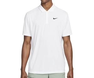 Polo da tennis da uomo Nike Men's Court Dri-Fit Solid - Bianco (L)