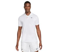 Polo da tennis da uomo Nike Rafa Slim - Bianco (XS)