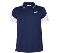 Polo da tennis da uomo Sergio Tacchini Giardino Shirt - navy/white - Blu (XXL)