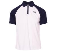 Polo da tennis da uomo Sergio Tacchini Rispecchio - white/navy - Bianco (M)