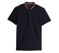 Polo da tennis da uomo Tommy Hilfiger Mao Tipped Slim - Blu (M)