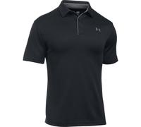 Polo da tennis da uomo Under Armour Tech - Nero (M)