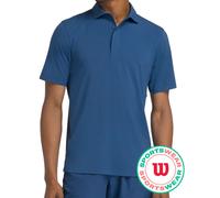 Polo da tennis da uomo Wilson League - court blue - Blu (L)