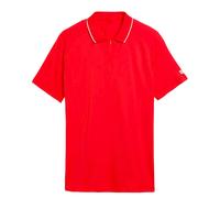 Wilson Players Seamless Team 2.0 Polo Uomini in rosso, Taglia: L