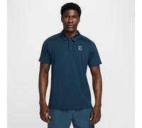 Nike Court Dri-Fit Advantage Polo Uomini in blu scuro, Taglia: S