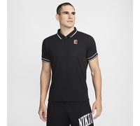 Polo da tennis da uomo Nike Court Heritage Tennis - Nero XS