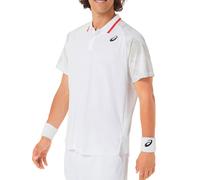 Polo da tennis da uomo Asics Court Graphic - Bianco (S)