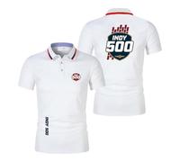 Polo da Uomo Comode per in.di.an.AP.ol.is 500 Active T-Shirt Tennis con Colletto A Mezza Manica E Bottoni Maglietta Semplice Tuta Morbida Maniche-BaiS||3X_l