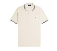 T-Polo a doppio bordo Fred Perry Beige L