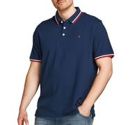 Polo di grandi dimensioni Jack & Jones Paulos Bleu 6XL