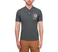 Polo Napapijri Elbas 4 manica corta verde scuro nero - S