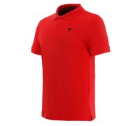 POLO DAINESE VIBRANT SPEED DEMON RACING RED COTONE ESTIVA MANICHE CORTE SPORT