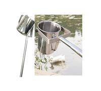 Polo Di Campionamento Dell'acqua Telescopica Con Becher In Acciaio Inossidabile Dipper Regolabile E Facile for La Laboratorio E La Raccolta Di Campioni Ambientali(500 Ml,1.11-3m/3.6-9.8ft)