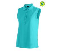 Maier Sports Ulrike Sleeveless Polo Blu M Donna