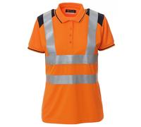 POLO DONNA MANICA CORTA ALTA VISIBILITA' PAYPER GUARD+LADY