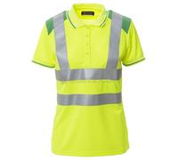 POLO DONNA MANICA CORTA ALTA VISIBILITA' PAYPER GUARD+LADY