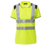 POLO DONNA MANICA CORTA ALTA VISIBILITA' PAYPER GUARD+LADY