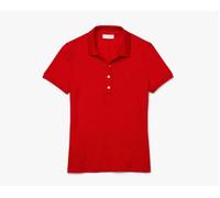 Polo Donna Manica Corta Lacoste Slim Fit PF5462 240 Rouge
