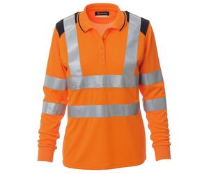 POLO DONNA MANICA LUNGA ALTA VISIBILITÀ PAYPER GUARD+WINTER LADY