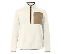Polo donna mezza zip VAUDE Rosemoor Bianco 40