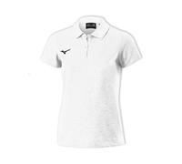 Mizuno Shizuoka Short Sleeve Polo Bianco M Donna