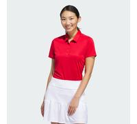 Polo donna Solid Performance a manica corta Collegiate Red 3XL