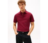 Polo dritta stretch 2 bottoni al collo Rosso L Tinta unita