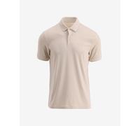 Polo EA7 Classic Logo Slim manica corta beige - M