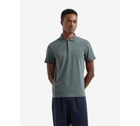 Polo EA7 Classic Logo Slim manica corta grigio bluastro - M