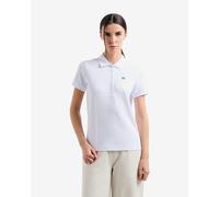 Polo EA7 Logo manica corta bianco puro donna - XL