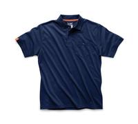 Polo Eco Worker Scruffs Blu Navy S