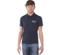 Polo Emporio Armani EA7 Polo Shirt Cotone Uomo Blu 3ZPF51PJ03Z 1554