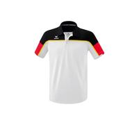 Erima „Change by Maglietta Polo, Uomo, Bianco/Nero/Rosso, M