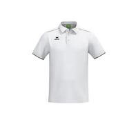 Erima Maglietta Polo Sportiva CMPT (2112518) Uomo, Bianco/Nero, M